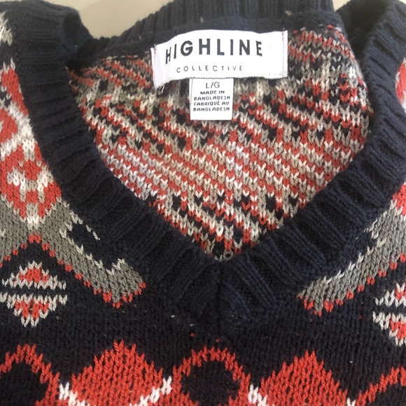 New V-Neck Sweater, L Size, Unisex ❄️ - Picture 2 of 5